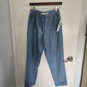 Jones New York Denim Look drawstring pants